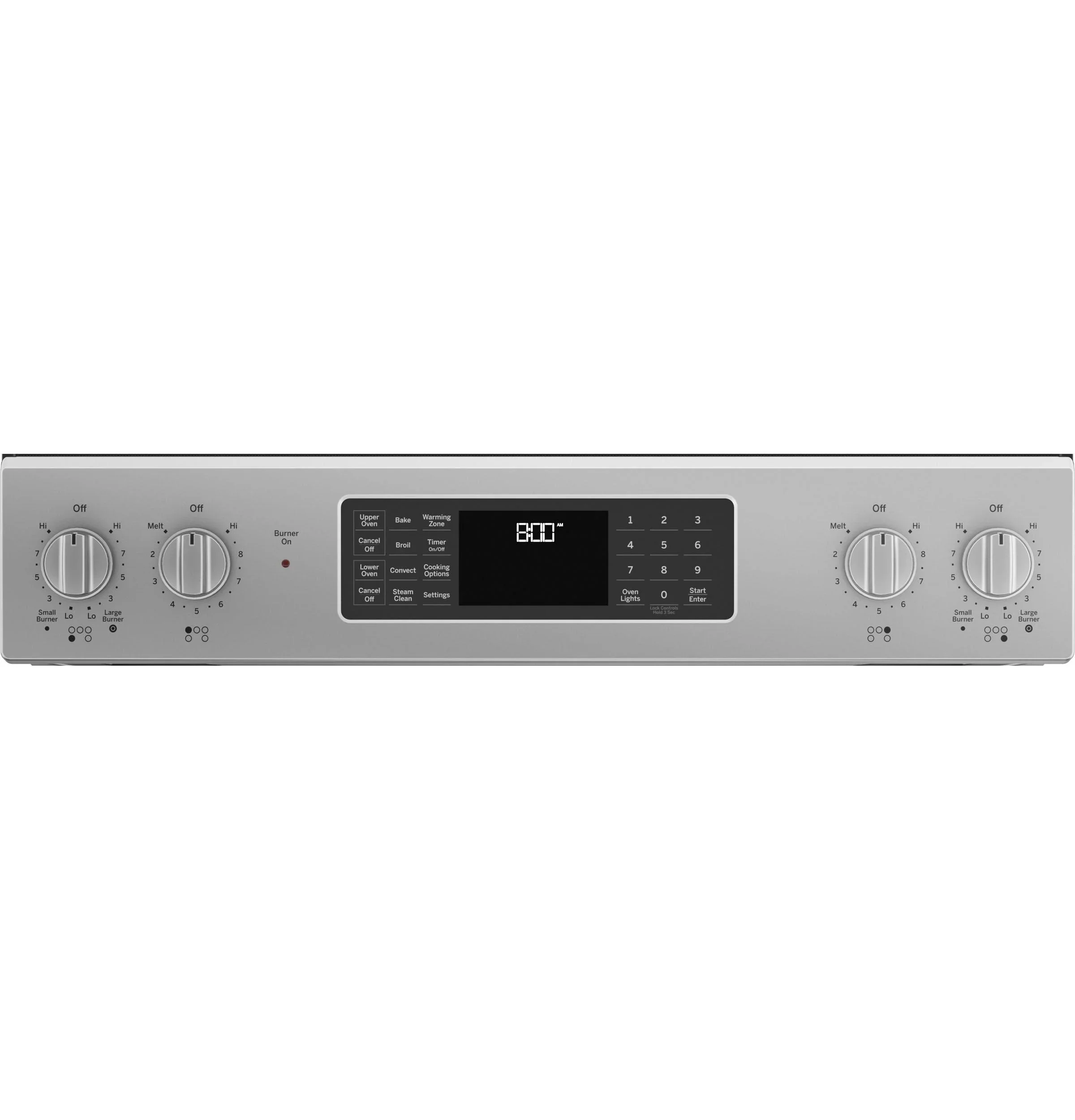 GE Appliances 30 in 66 cu ft Slide In Double Oven Electric Ranges in Stainless Steel
