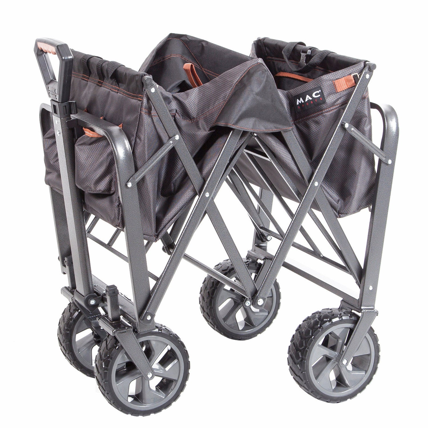 Mac Sports Folding Wagon with Brakes