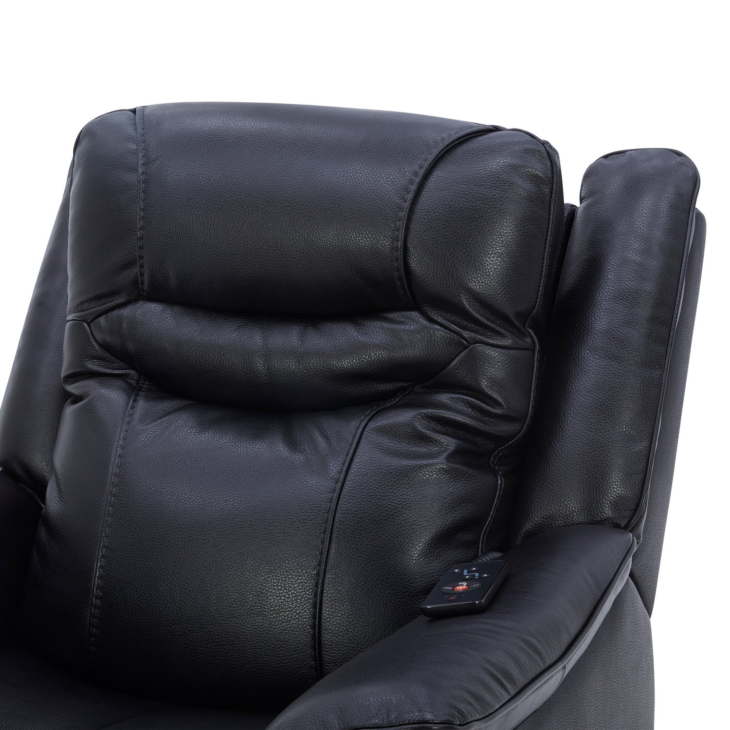 Gilman Creek Top-grain Leather Power Recliner with Power Headrest