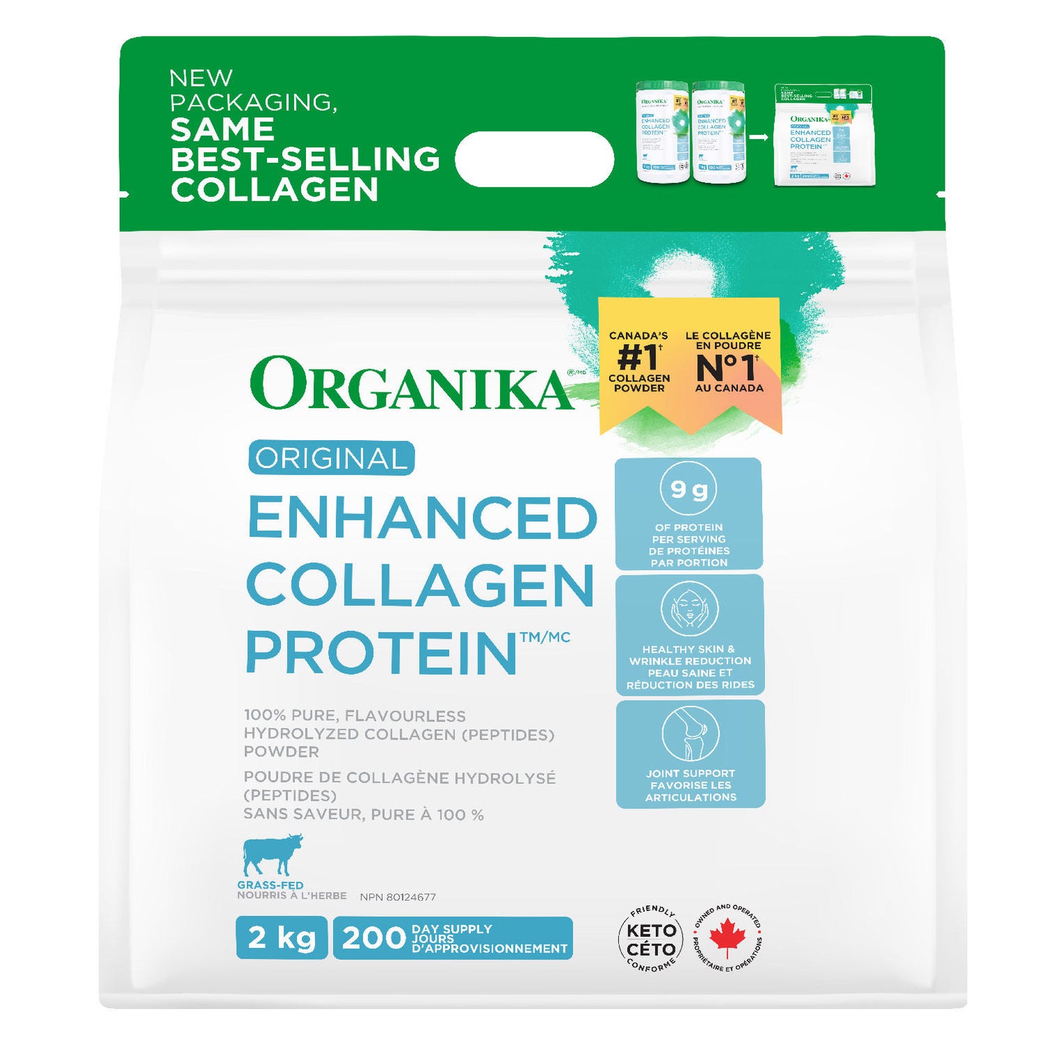 Organika Enhanced Collagen, 2kg
