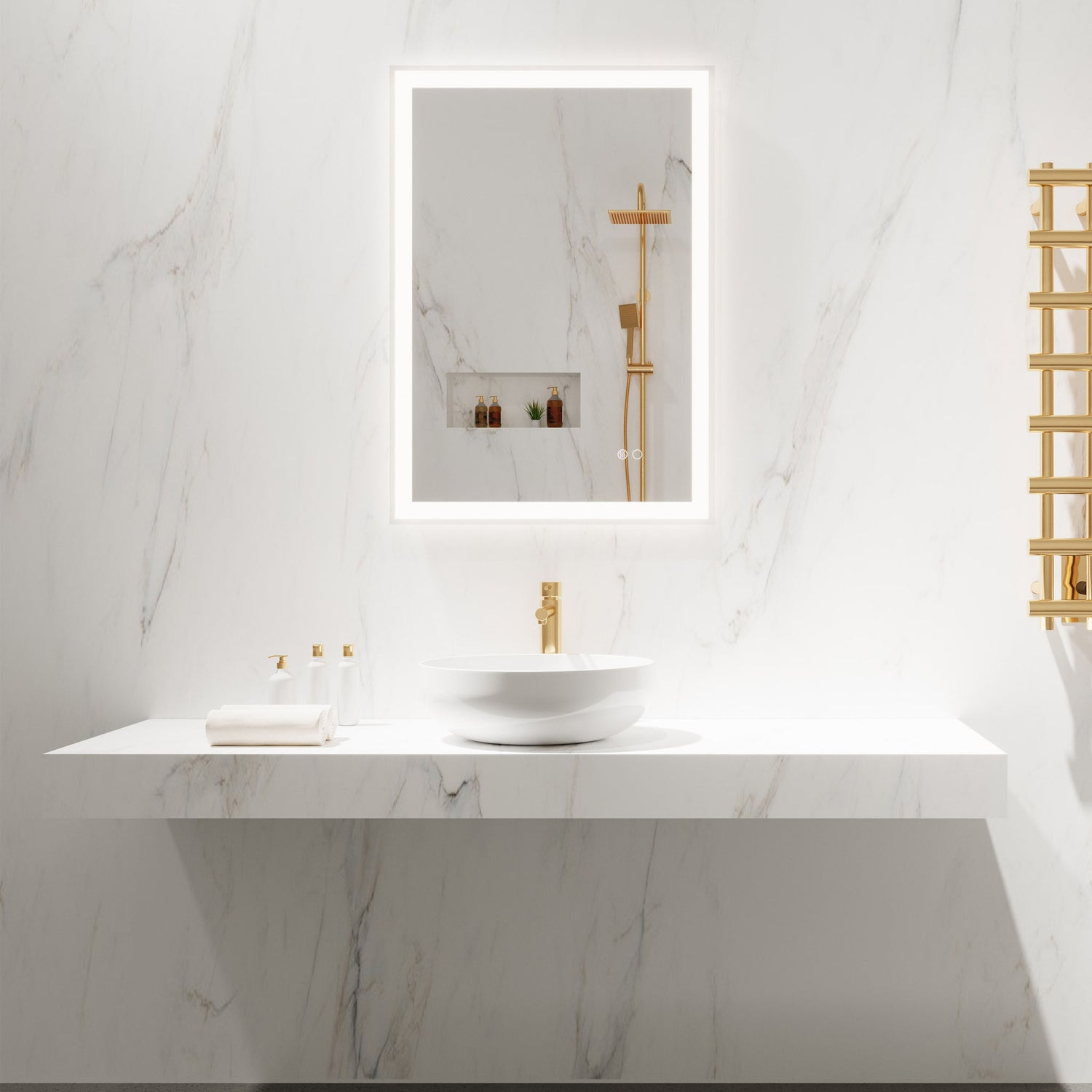 Paris Mirror Koss LED Lighted Mirror