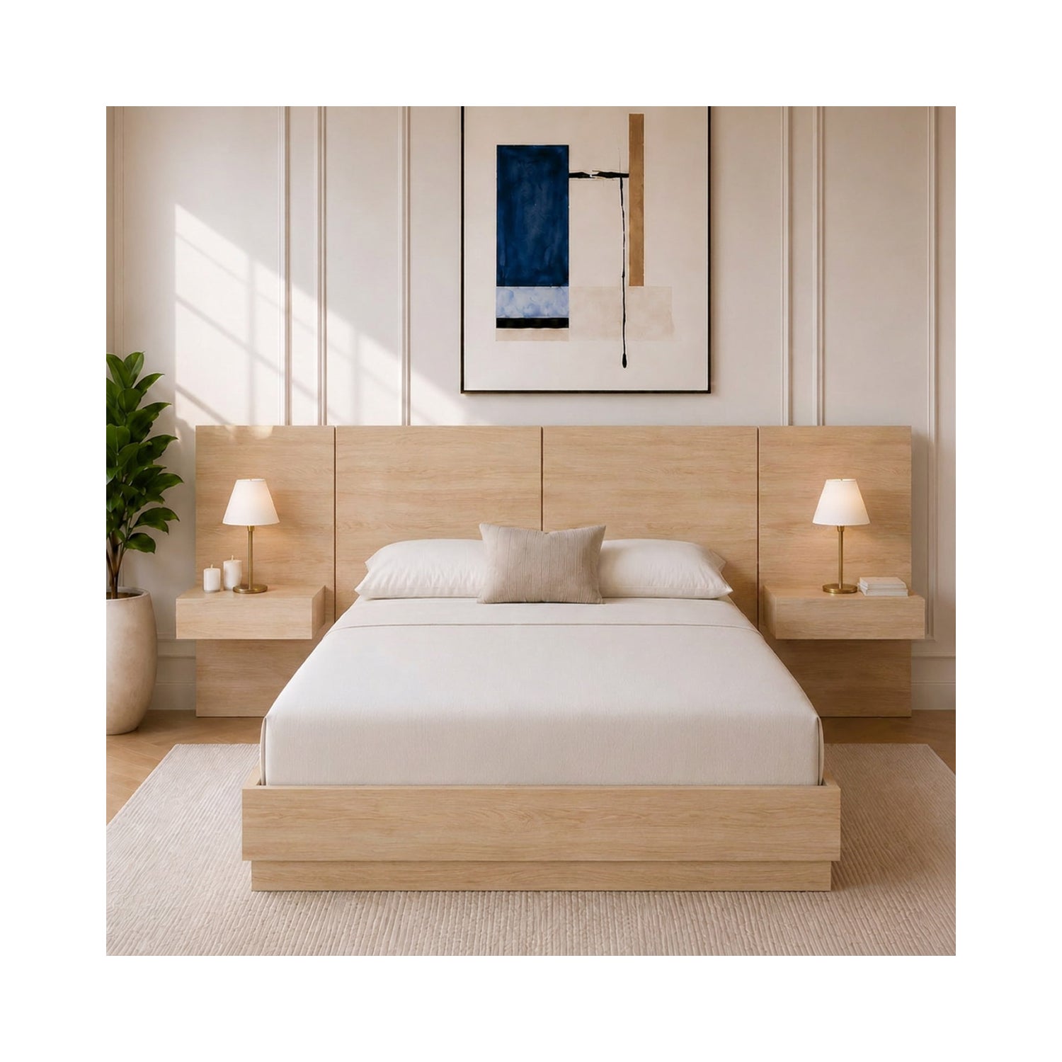 Milano King Platform Bed