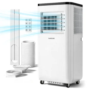HUMSURE 10000BTU Portable Air Conditioners 5-IN-1 Room Air Conditioning, Portable AC Unit with Remote Control, Cooling, Dry, Automatic, Sleep Mode