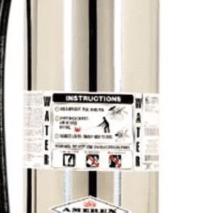 Amerex 2.5 Gal Water Fire Extinguisher with Schrader Valve