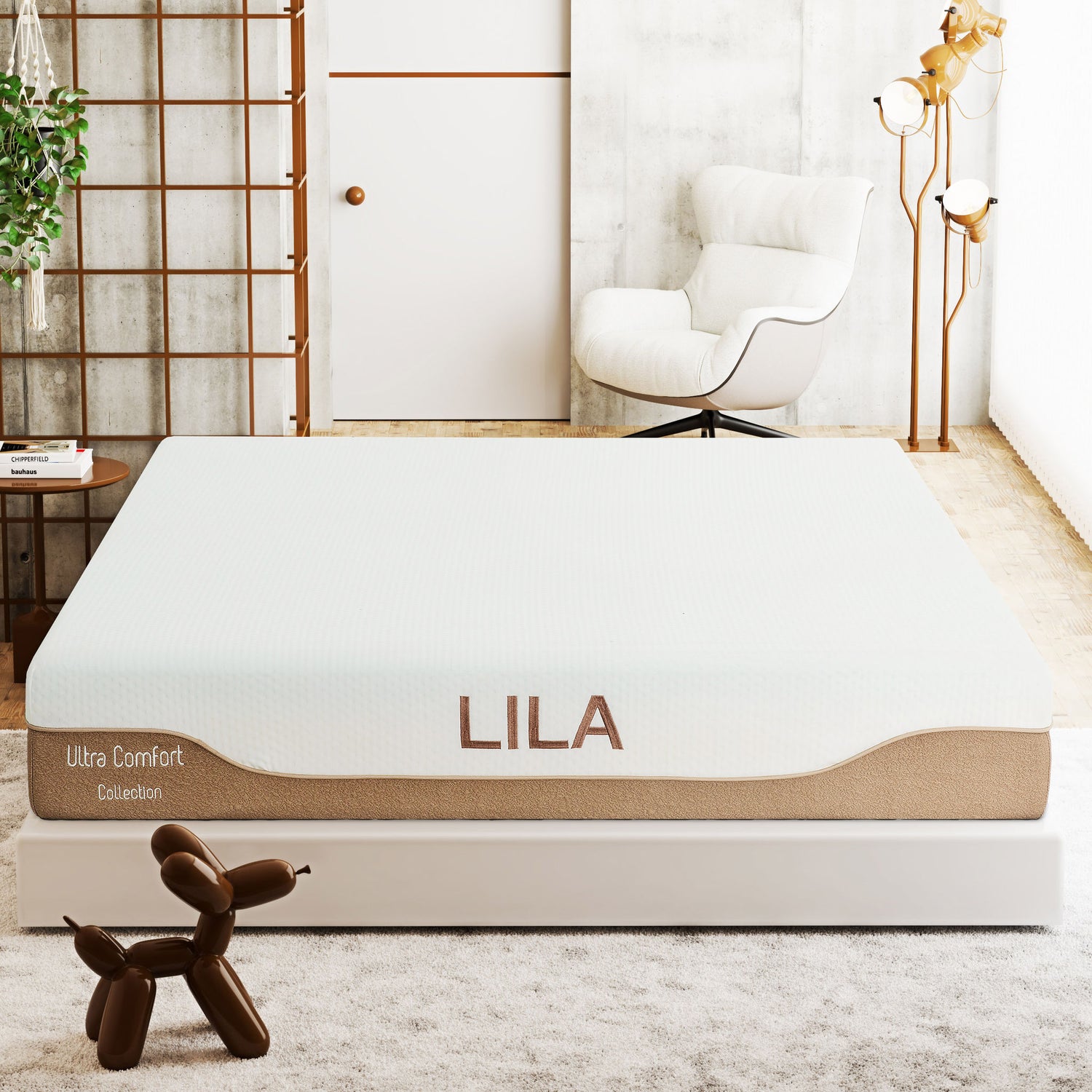 Lila Ultra Comfort 25.4 cm (10 in.) Memory Foam Mattress