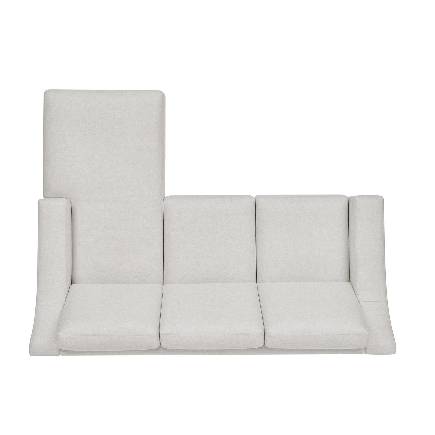 Thomasville Dillard 2-piece Fabric Sofa with Reversible Chaise