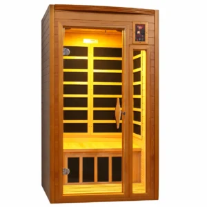 Dynamic Saunas Barcelona 1- to 2-person Infrared Carbon Sauna