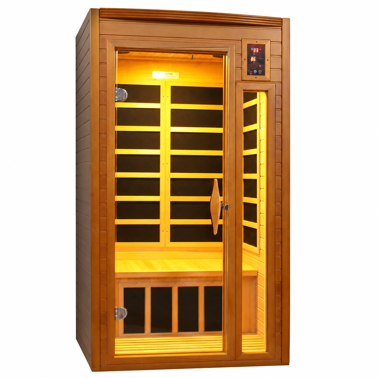 Dynamic Saunas Barcelona 1- to 2-person Infrared Carbon Sauna