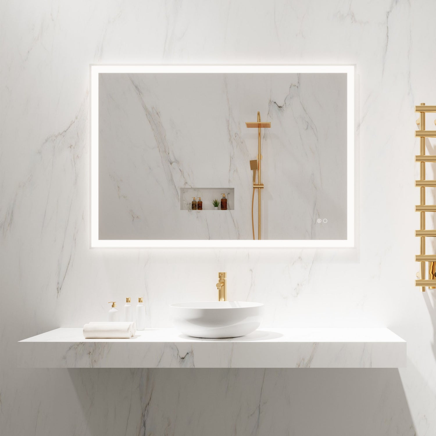 Paris Mirror Koss LED Lighted Mirror