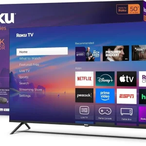 Roku 50" Select Series 4K HDR Smart TV with voice remote