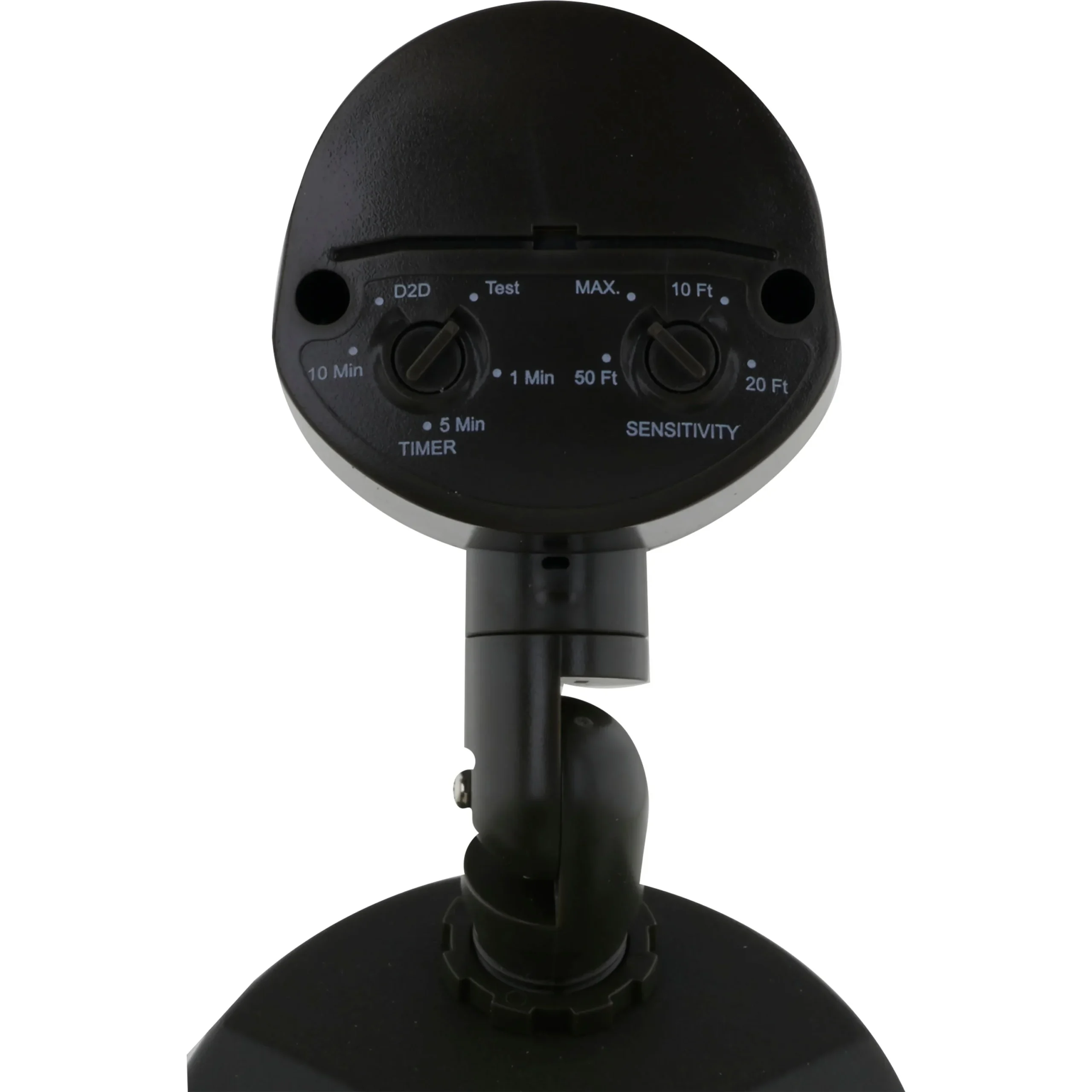 Nuvo Lighting LED Security Light Dual Head With Motion Sensor Black Finish 3000K