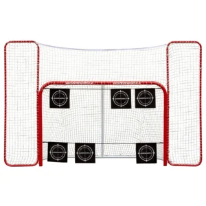 Winnwell Proform Hockey Net 72 in. with Backstop and 2 Bungee Targets