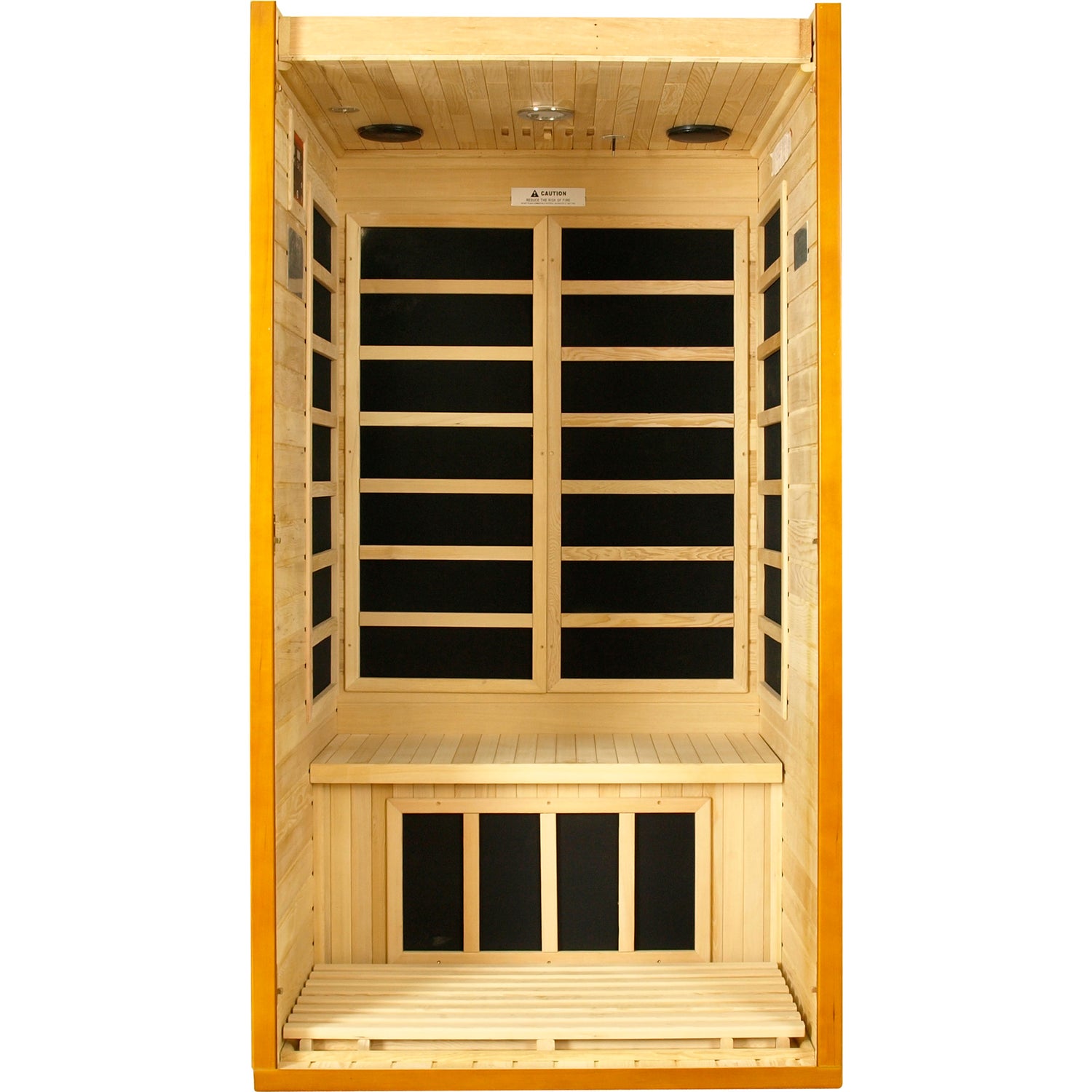 Dynamic Saunas Barcelona 1- to 2-person Infrared Carbon Sauna