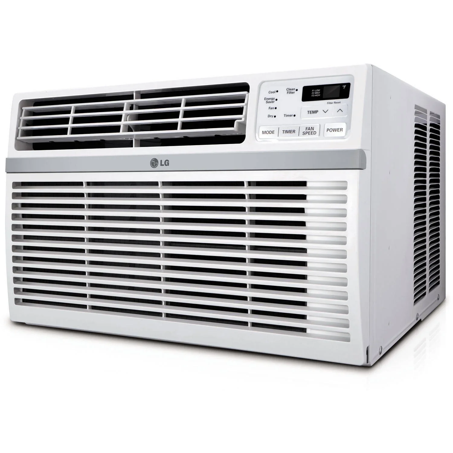 LG 8, 000 BTU 340 Sq Ft Window Air Conditioner with Remote Control, White, LW8016ER