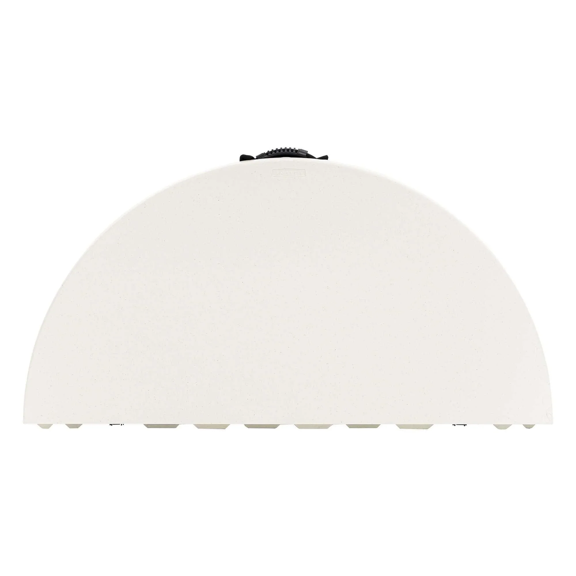 Lifetime 48 inch Round Fold-in-Half Table, Indoor/Outdoor Essential, White Granite (280064)