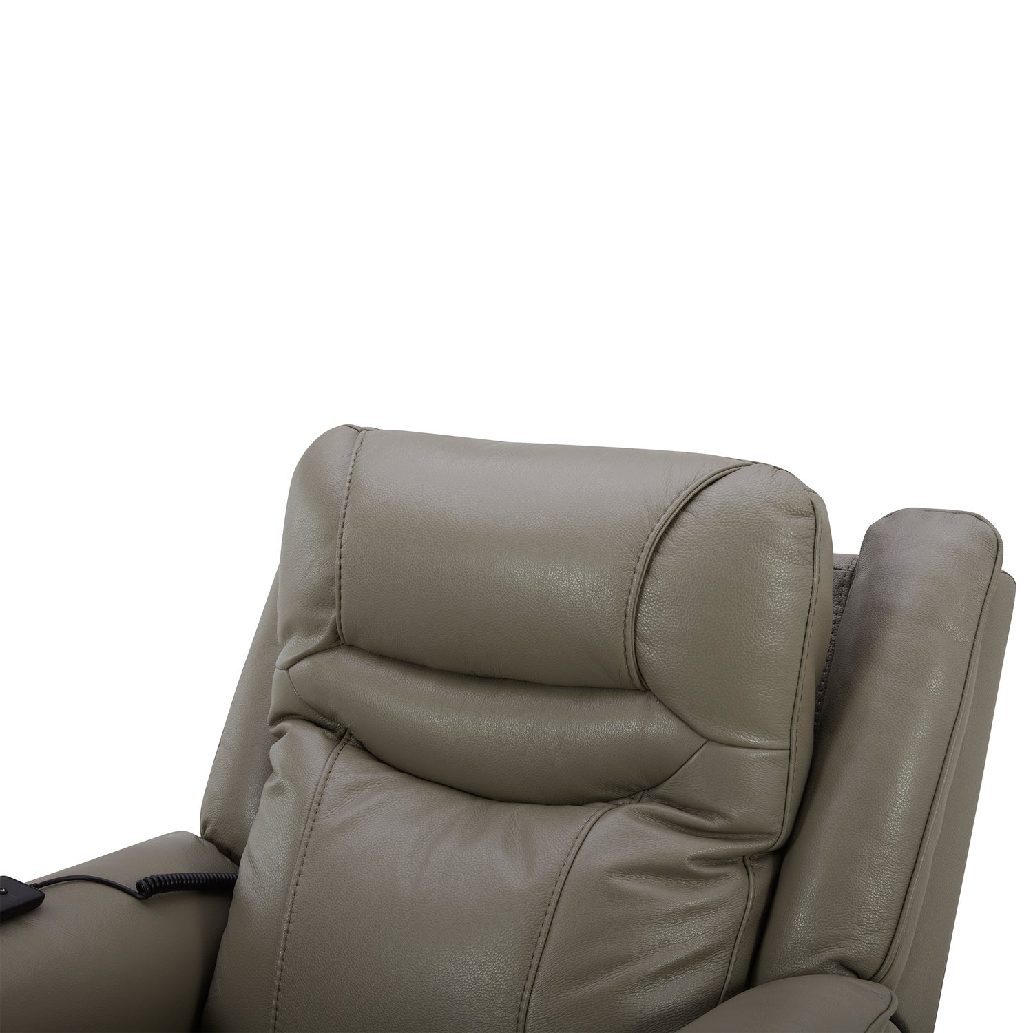 Gilman Creek Top-grain Leather Power Recliner with Power Headrest