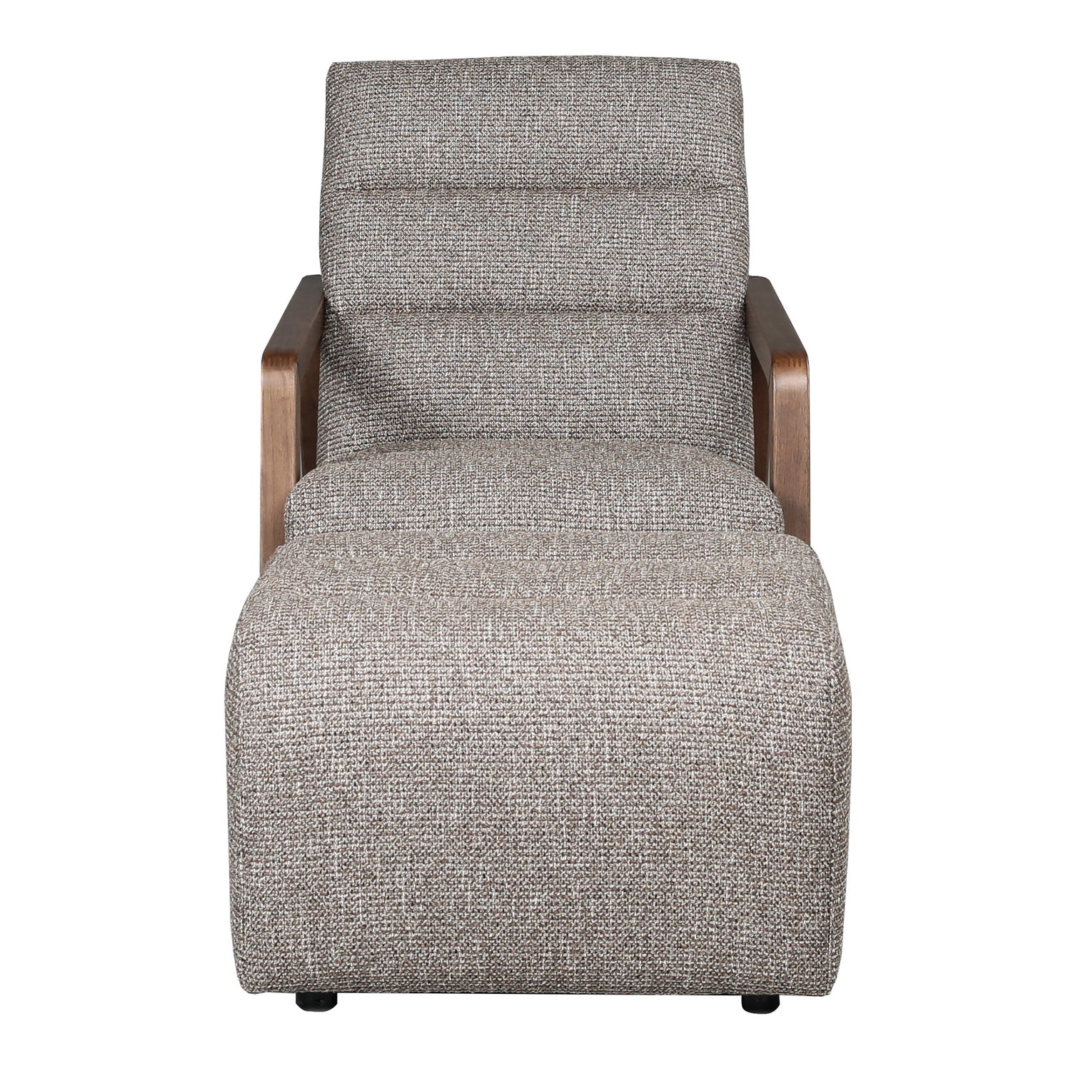 Nice Link Laurent Fabric Chair and Ottoman