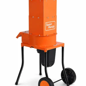SuperHandy Small Branch Chipper Leaf Mulcher - 120VAC 60Hz Electric Shredder