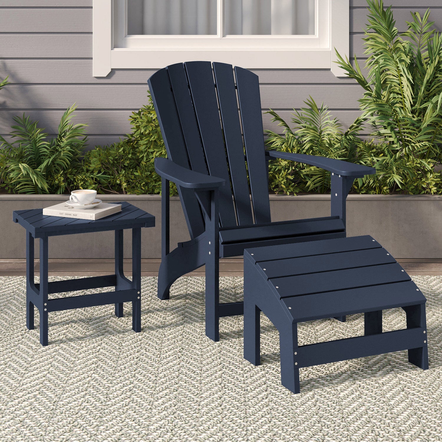 Crystal Harbor Living Adirondack Chair