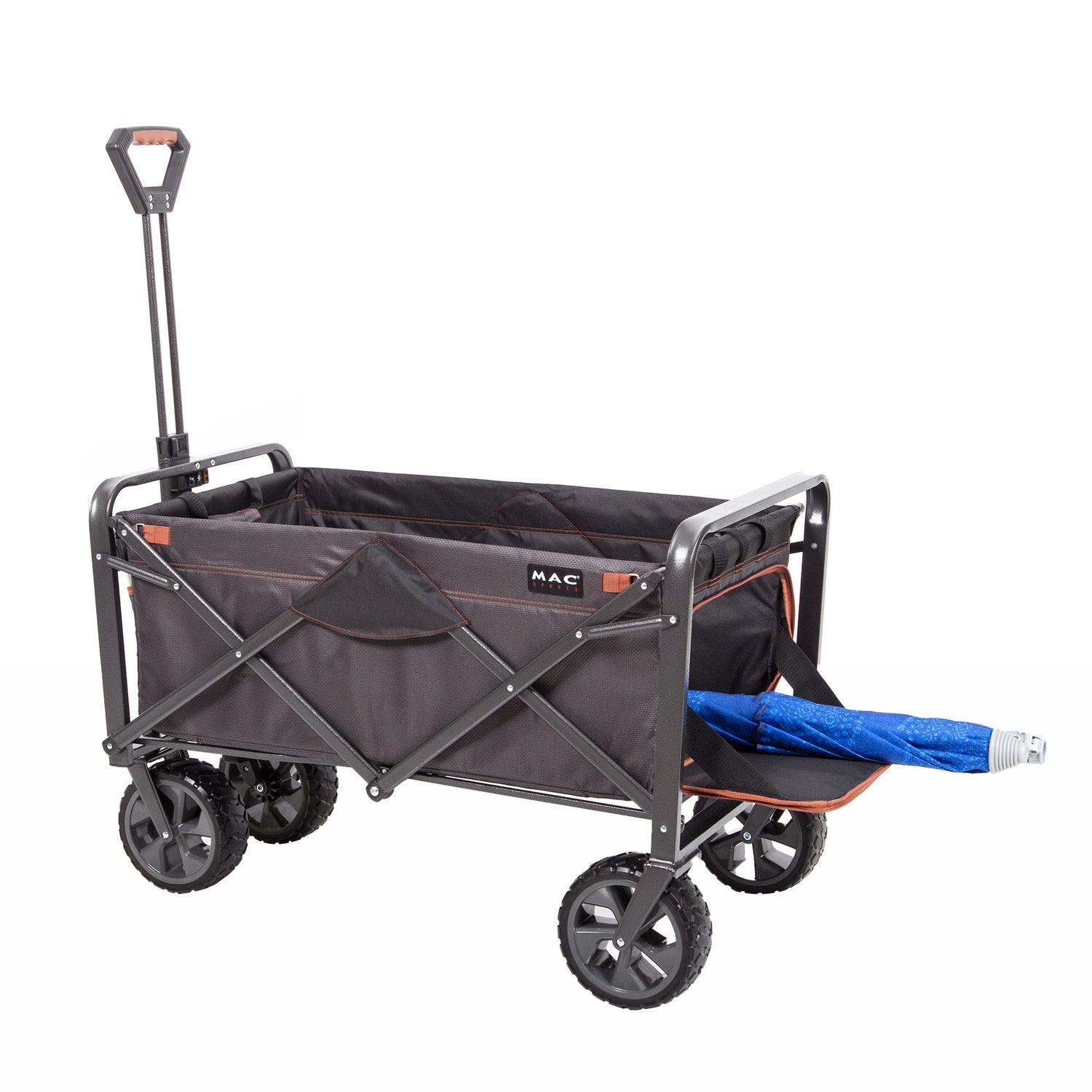 Mac Sports Folding Wagon with Brakes
