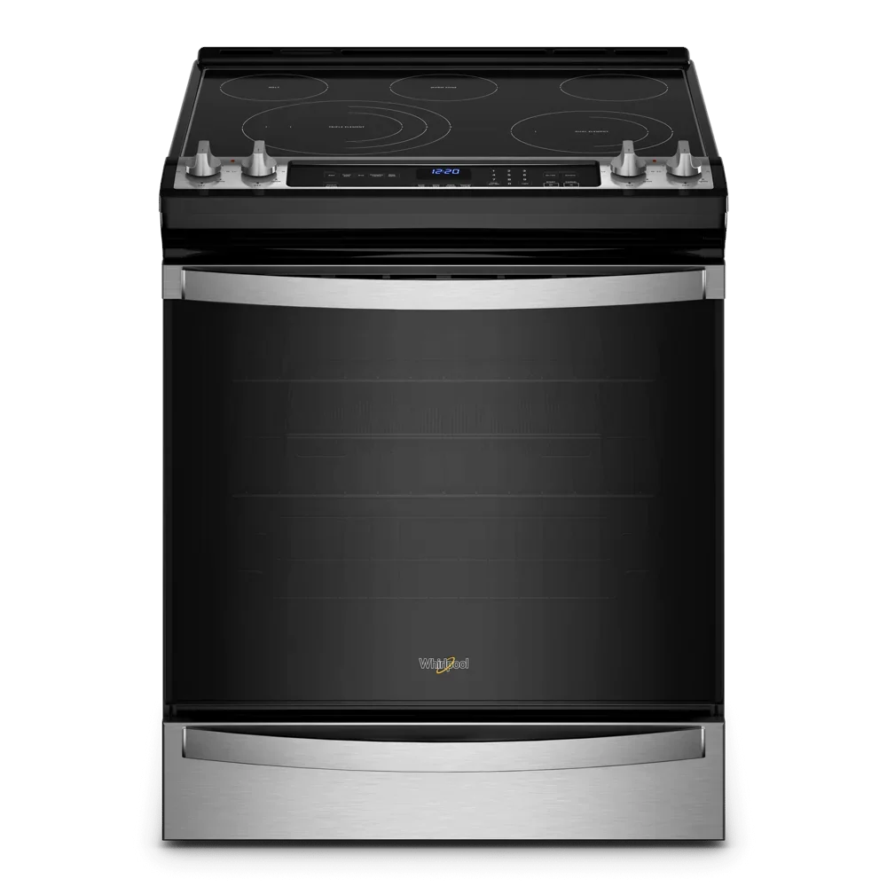 Whirlpool Wee745h0l 30" Wide 6.4 Cu. Ft. Slide In Electric Range - Stainless Steel