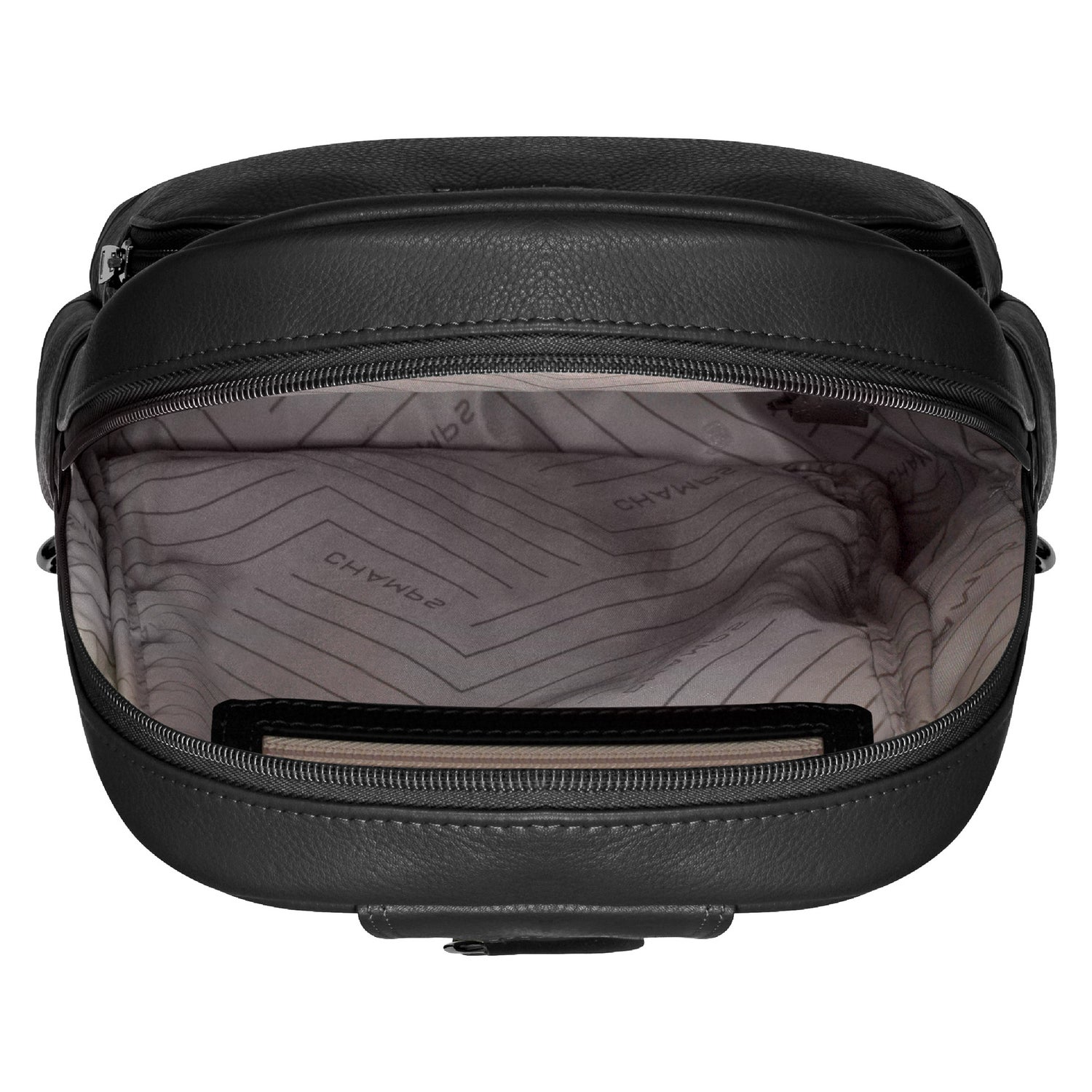 Champs Onyx Collection Leather Sling Bag