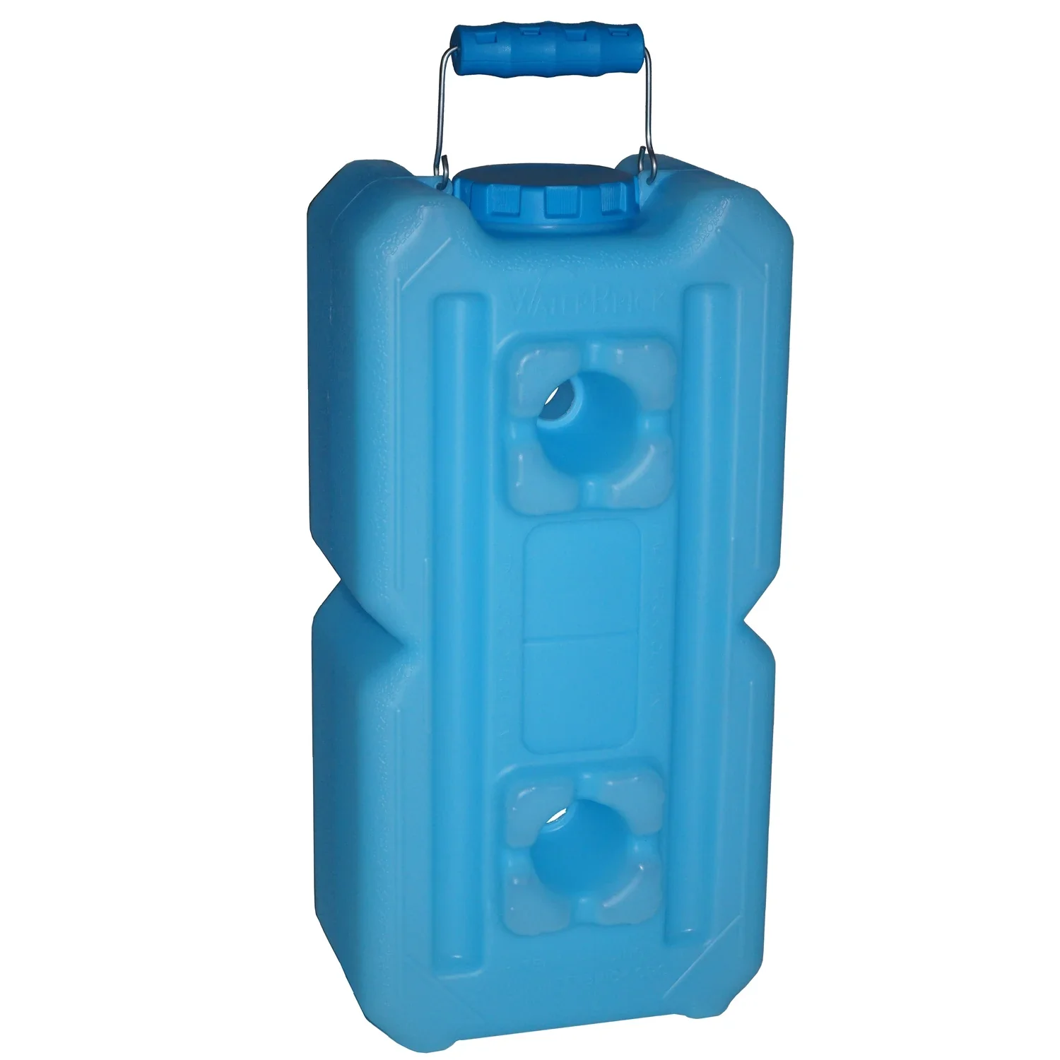 WaterBrick Stackable 3.5 Gallon Blue Water & Food Storage Container - 6 Pack