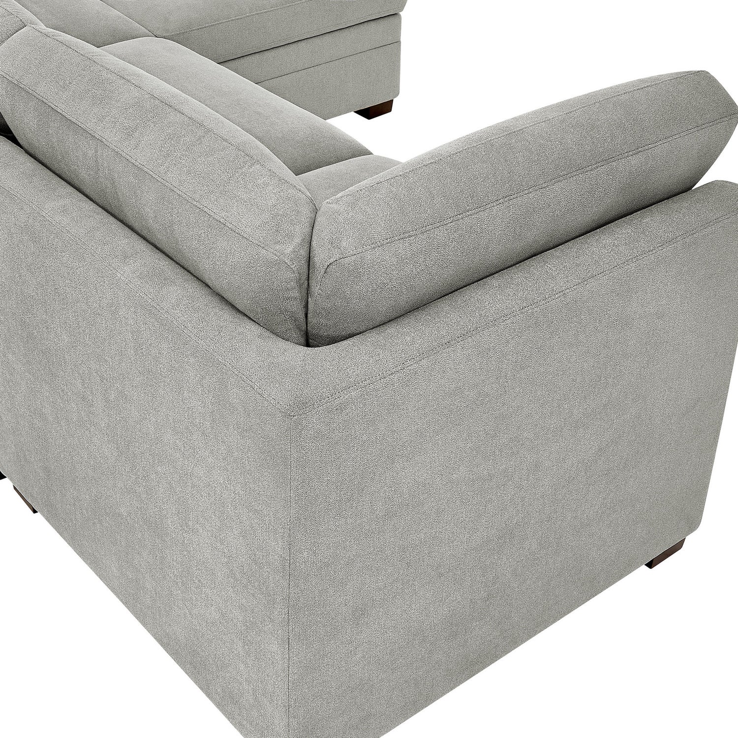 Thomasville Tisdale 6-piece Fabric Sectional with Storage Ottoman