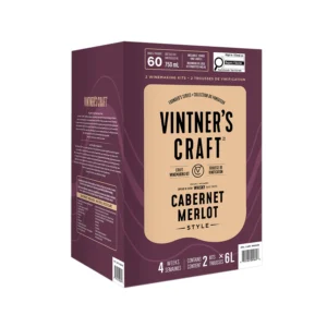 Vintner's Craft Cabernet Merlot Style Craft Winemaking Kit, 2 × 6 L