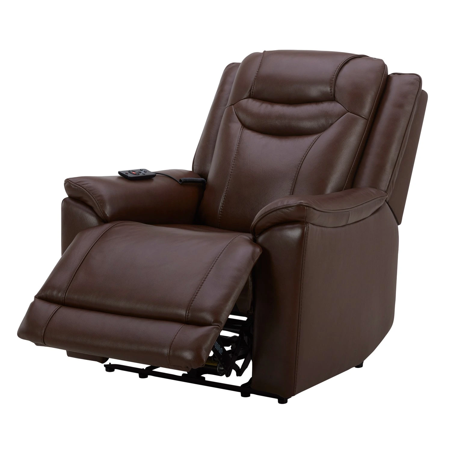 Gilman Creek Top-grain Leather Power Recliner with Power Headrest