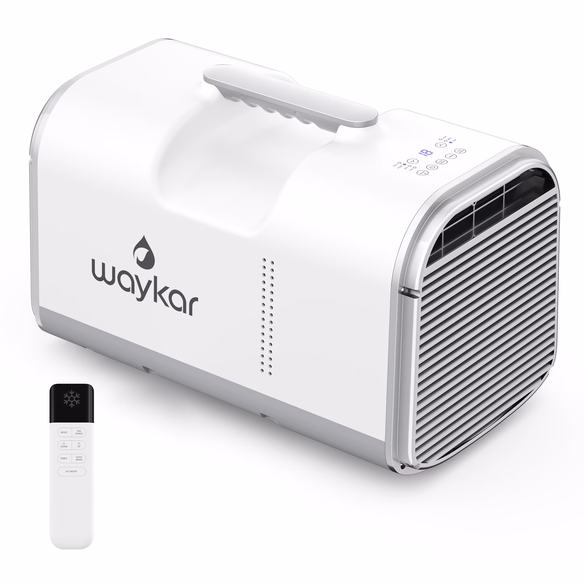 Waykar 4500BTU Portable Air Conditioner for Tent, Camping, RV, 130 Sq. Ft., Low Noise, Remote Control