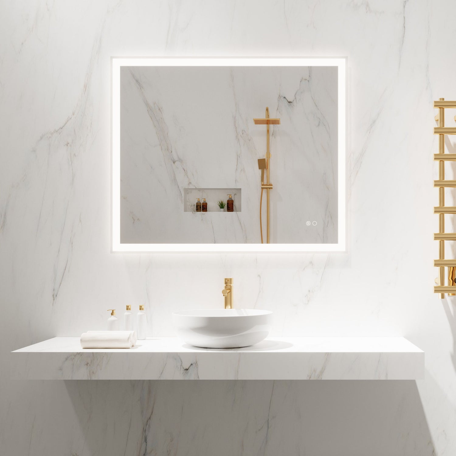 Paris Mirror Koss LED Lighted Mirror