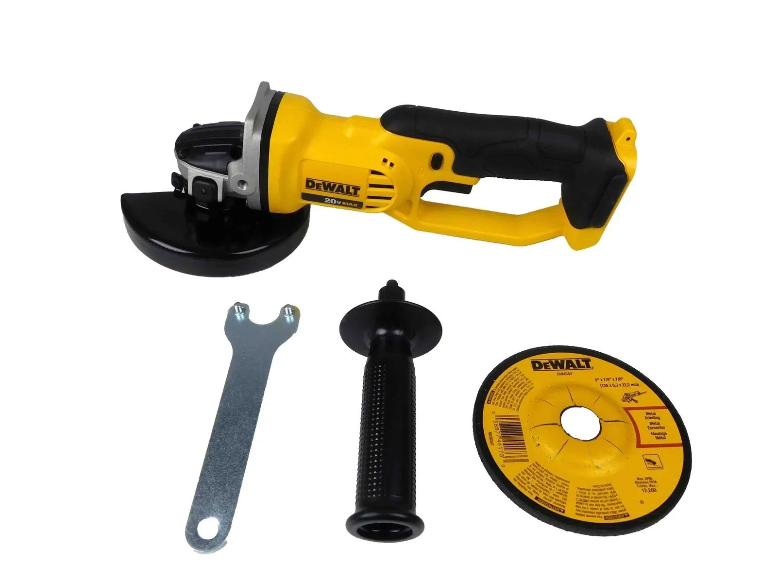 DeWALT Max 4-1/2" / 5" 20V Cordless Grinder DCG412B (Bare Tool)