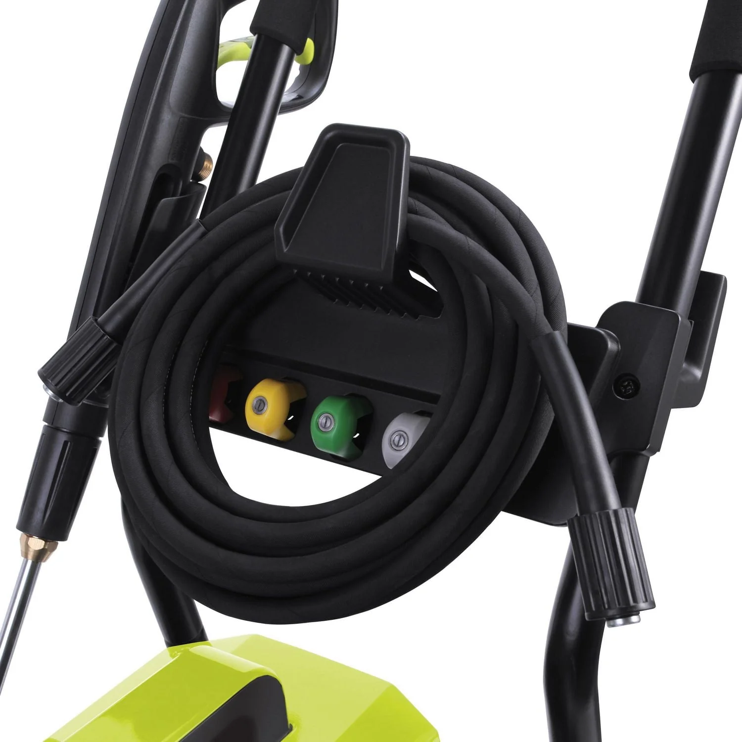 Sun Joe SPX9005-PRO Commercial Series Cold Water Electric Direct Drive Crank Shaft Pressure Washer, 2.15 HP Brushless Induction Motor, 120 Volt, Wall Mount, Roll Cage, 1300 PSI Max* , 2 GPM Max*