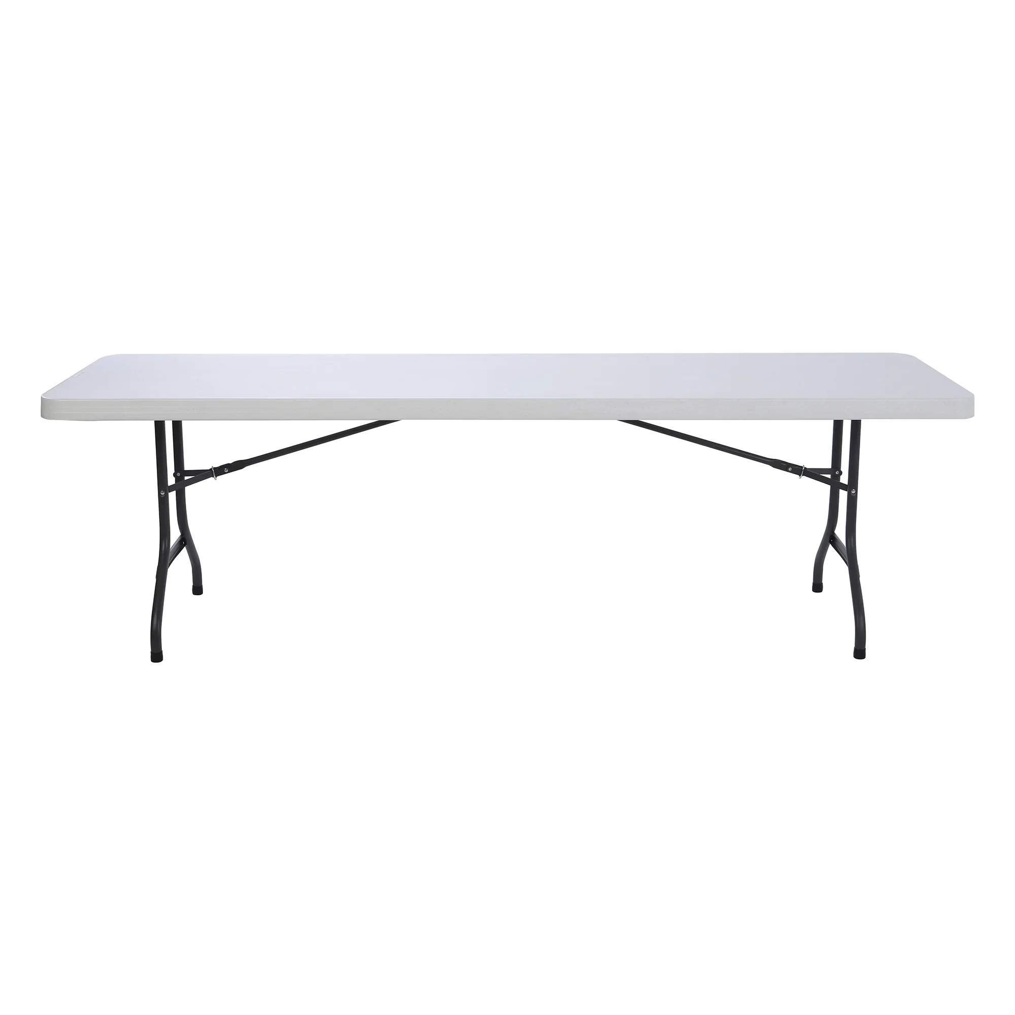 Lifetime 8-Foot Commercial Grade Folding Table, White Granite (22980)