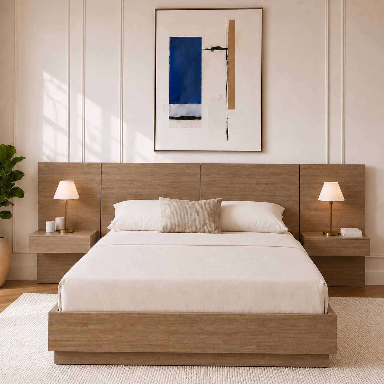 Milano King Platform Bed