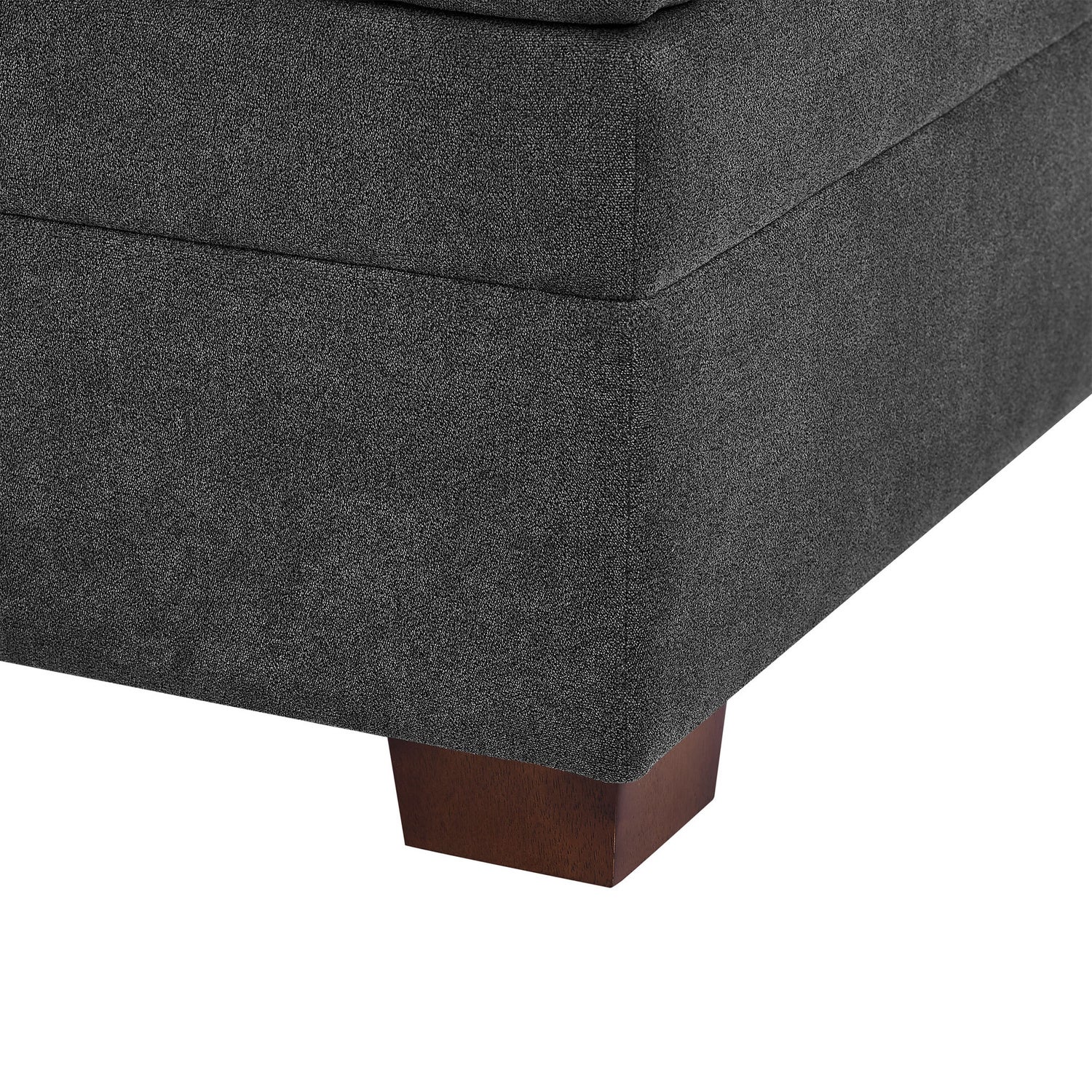Thomasville Tisdale Tufted 6-piece Fabric Sectional with Storage Ottoman