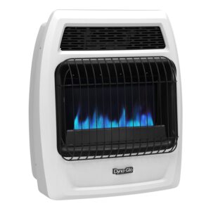 Dyna-Glo 20,000 BTU Liquid Propane Blue Flame Vent Free Thermostatic Wall Heater