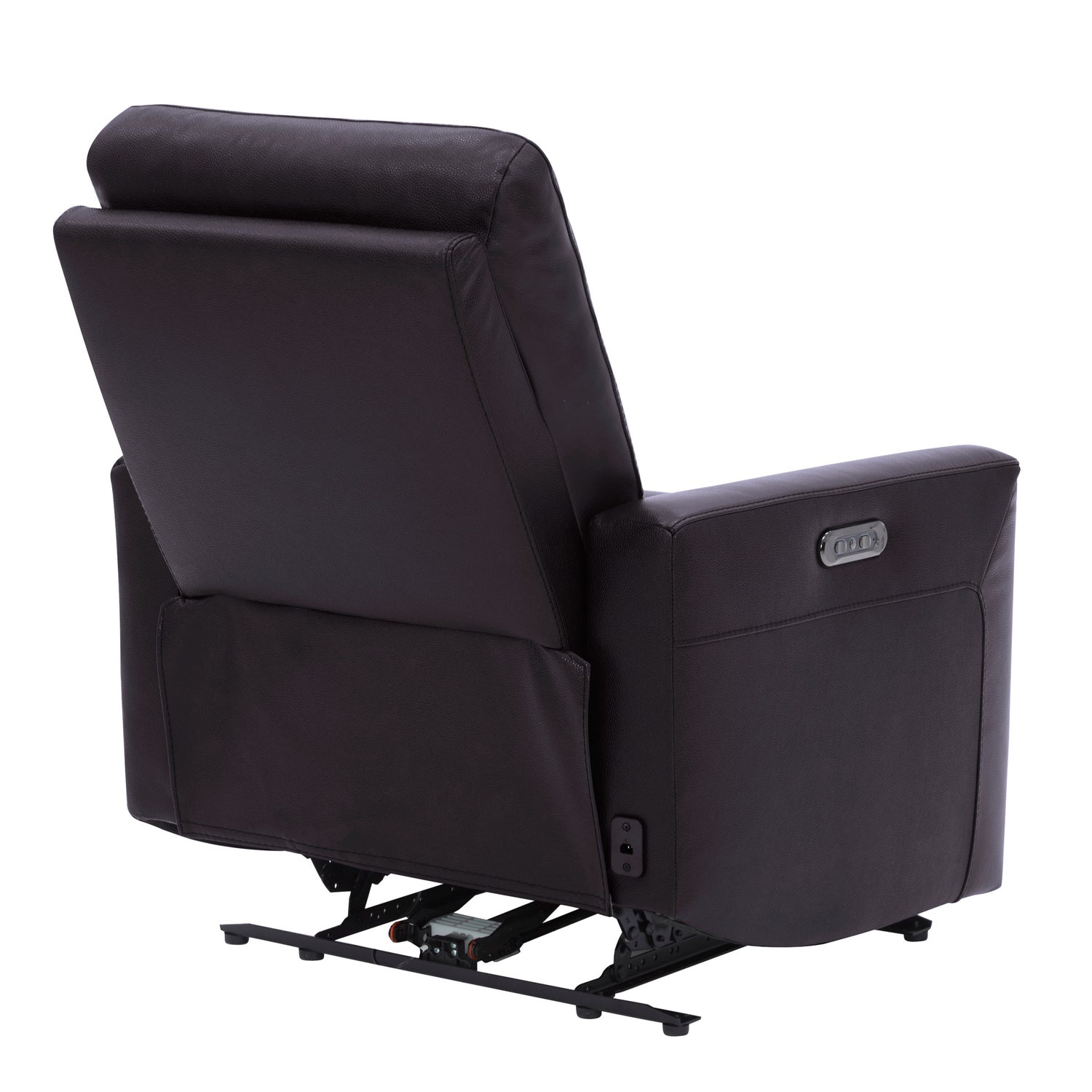 Gilman Creek Top-grain Leather CloudZero Power Recliner with Adjustable Headrest