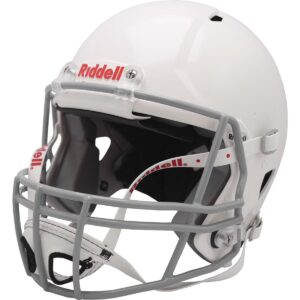 Riddell Speed Platform Youth Football Helmet, White/Gray, Large
