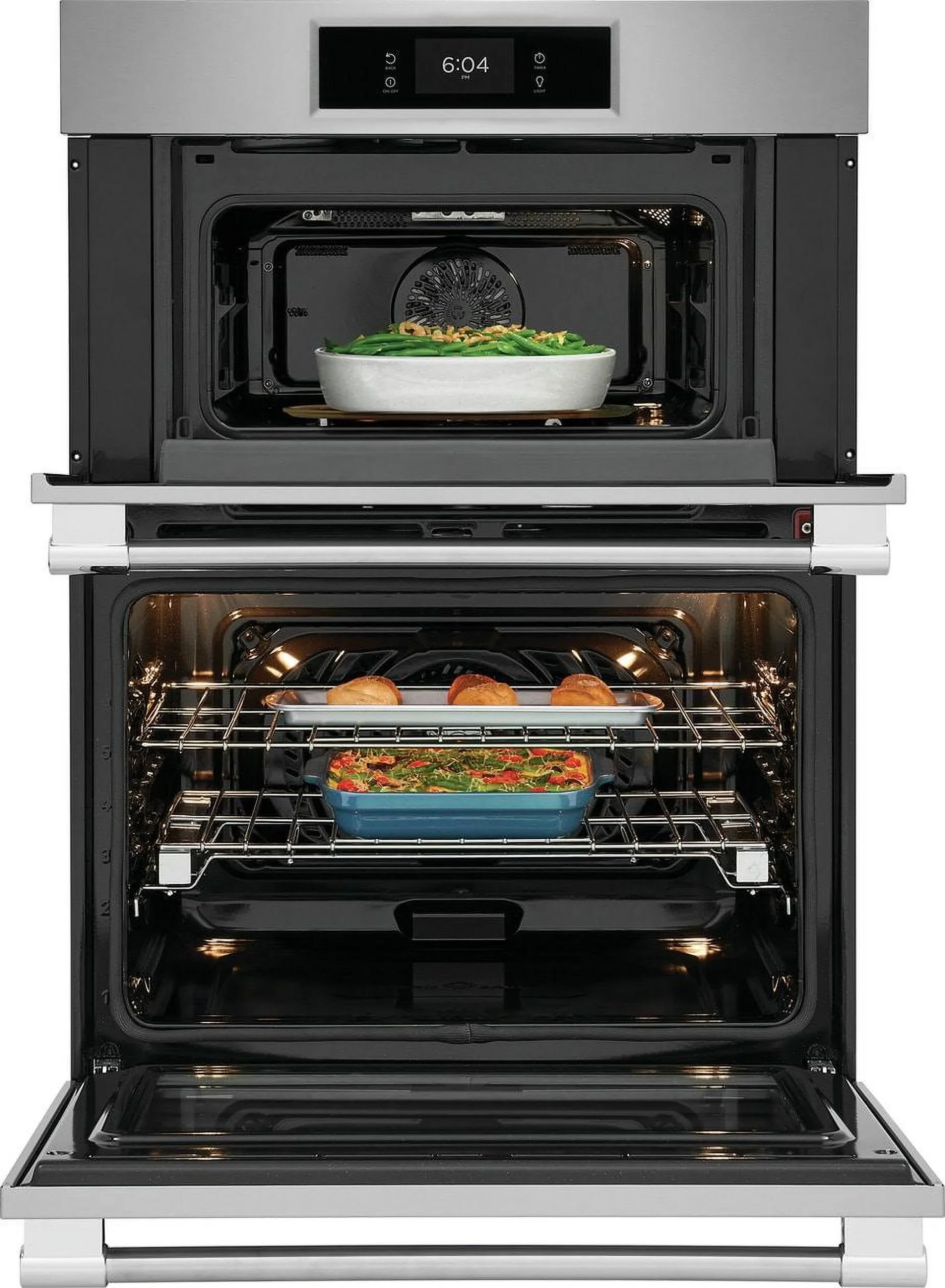 Frigidaire Professional Combination Wall Oven With Microwave 5.3 Cu Ft in Stainless Steel