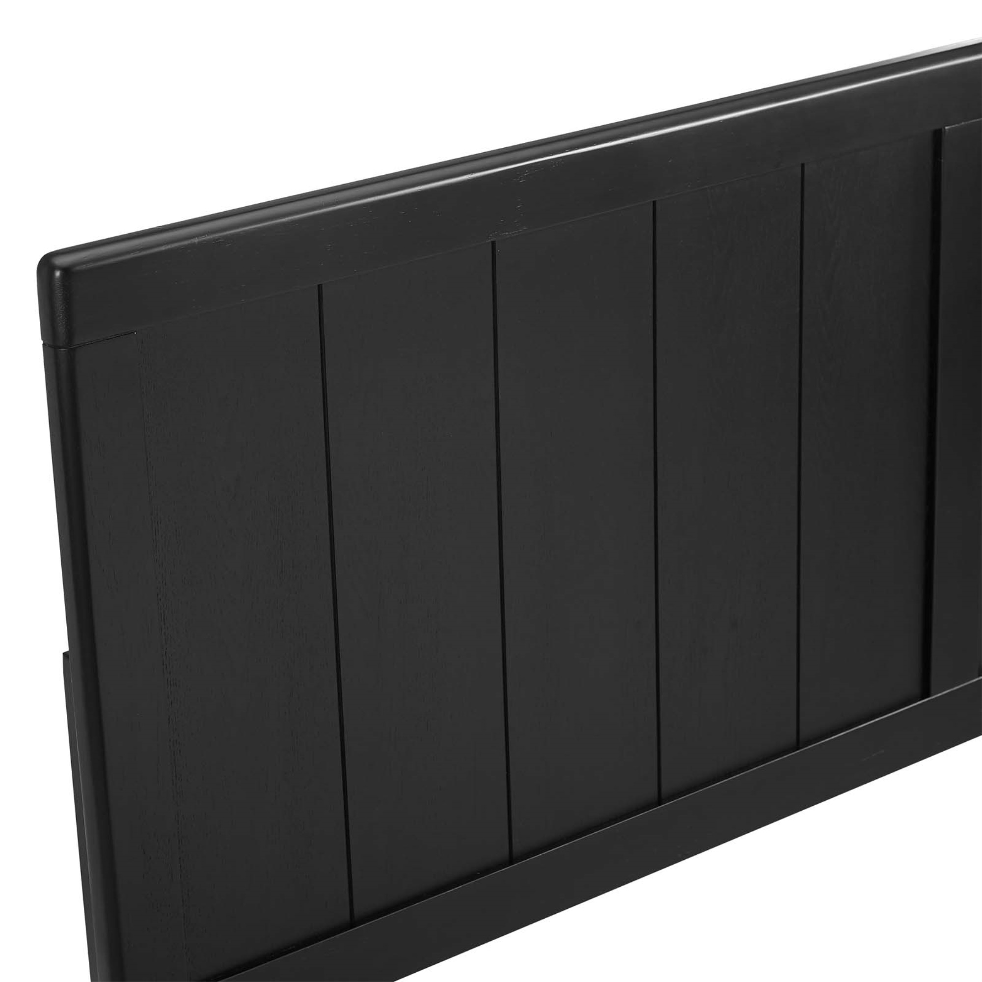 Robbie Full Wood Headboard - Black