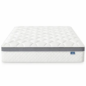 Happiland Queen Size Mattress, 10 Inch Memory Foam Hybrid Mattress in a Box, with Upgrade Individually Pocket Springs, Pressure Relief, Breathable Comfort and Durable, CertiPUR-US, Medium Firm