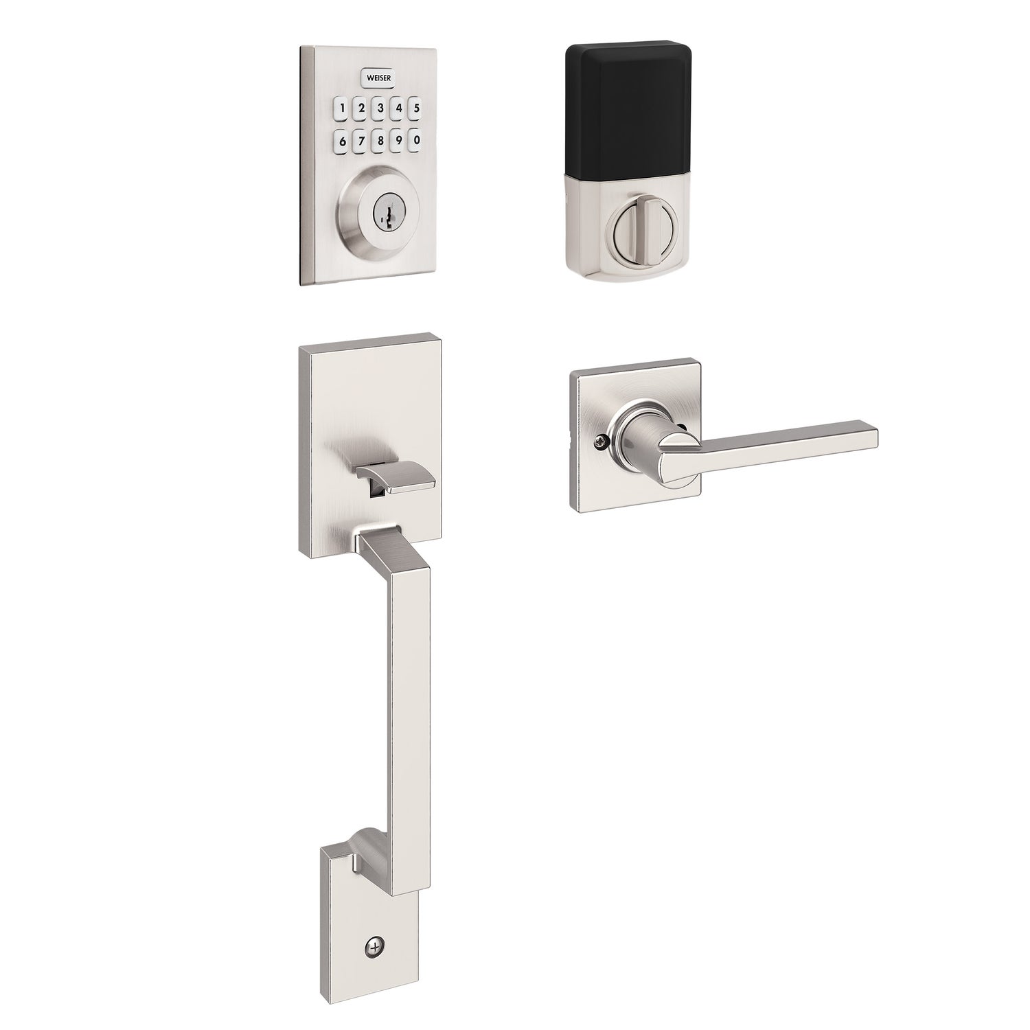 Weiser Electronic Door Lock and Handle Set