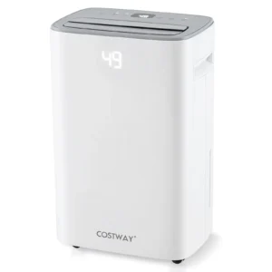 Costway 52 Pint Dehumidifier for Basement 4500 Sq. Ft Portable Dehumidifier 24H Timer