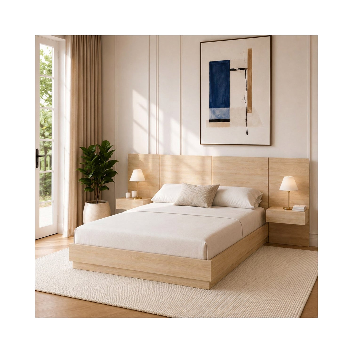 Milano King Platform Bed