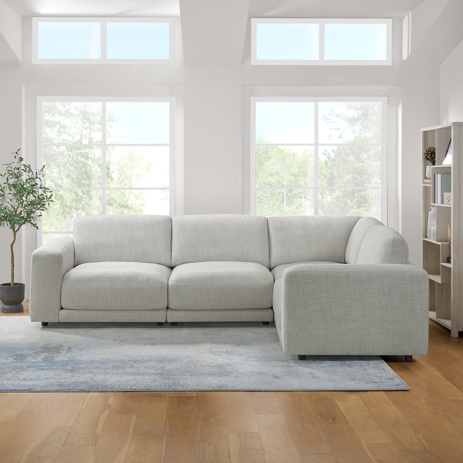 Kegan – 4-piece Modular Fabric Sectional