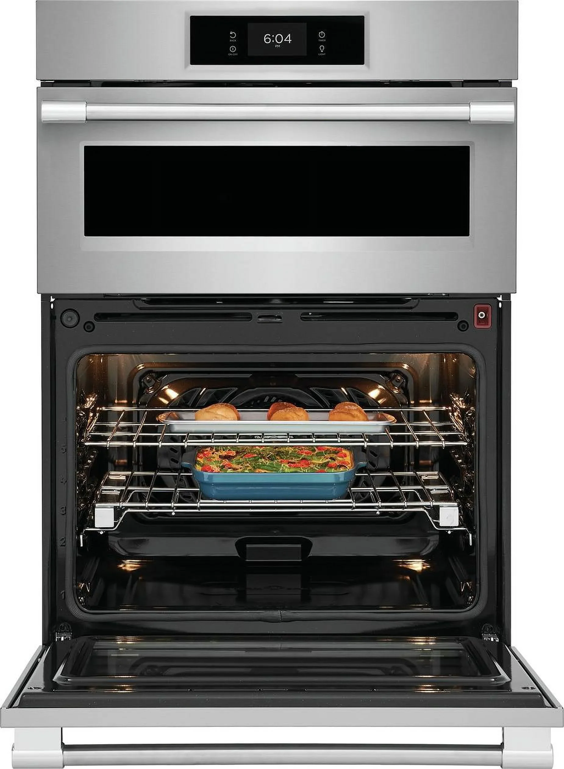 Frigidaire Professional Combination Wall Oven With Microwave 5.3 Cu Ft in Stainless Steel
