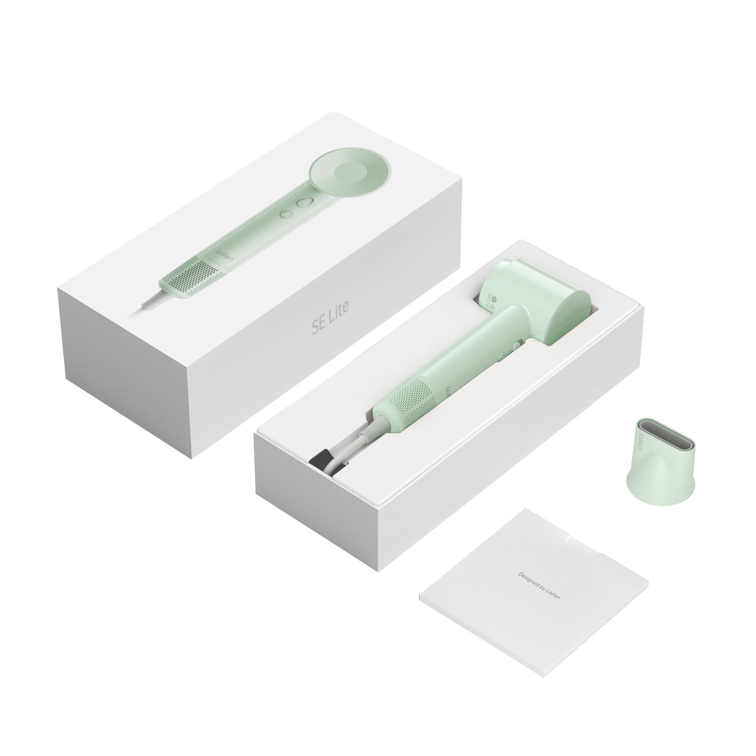 Laifen SE Lite Hair Dryer With 1 Nozzle Attachment