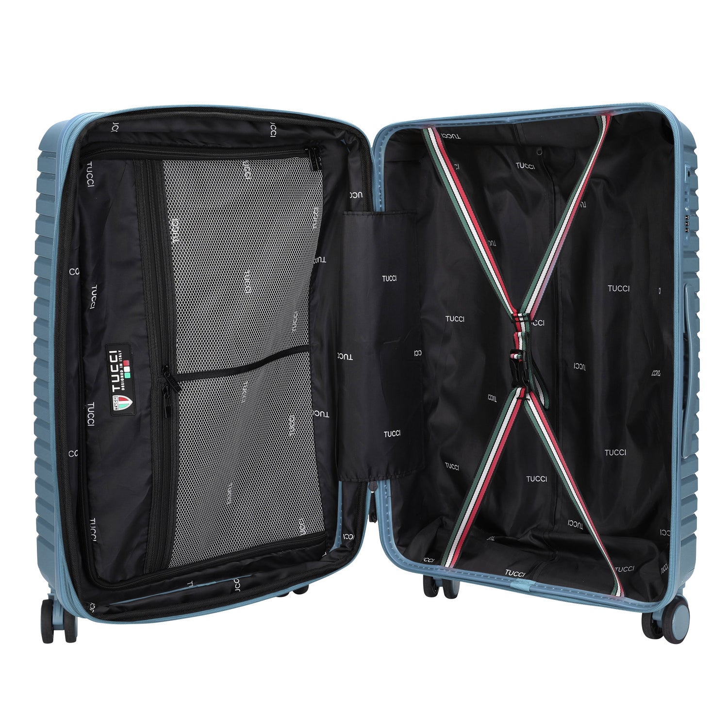 Tucci Presa Di Ferro - 3-piece Hardside Expandable Spinner Luggage Set